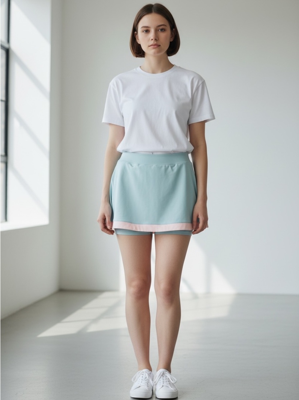 Champion Women’s Light Blue Tennis Skort Size Medium